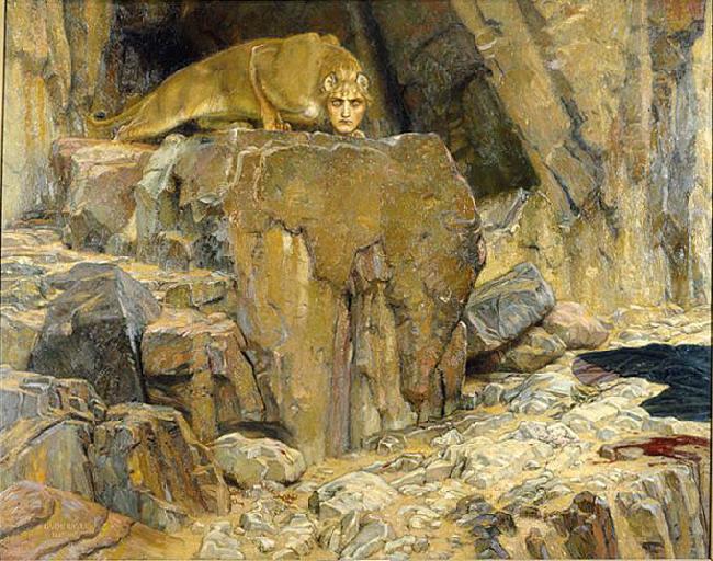 The Sphinx, georg von rosen